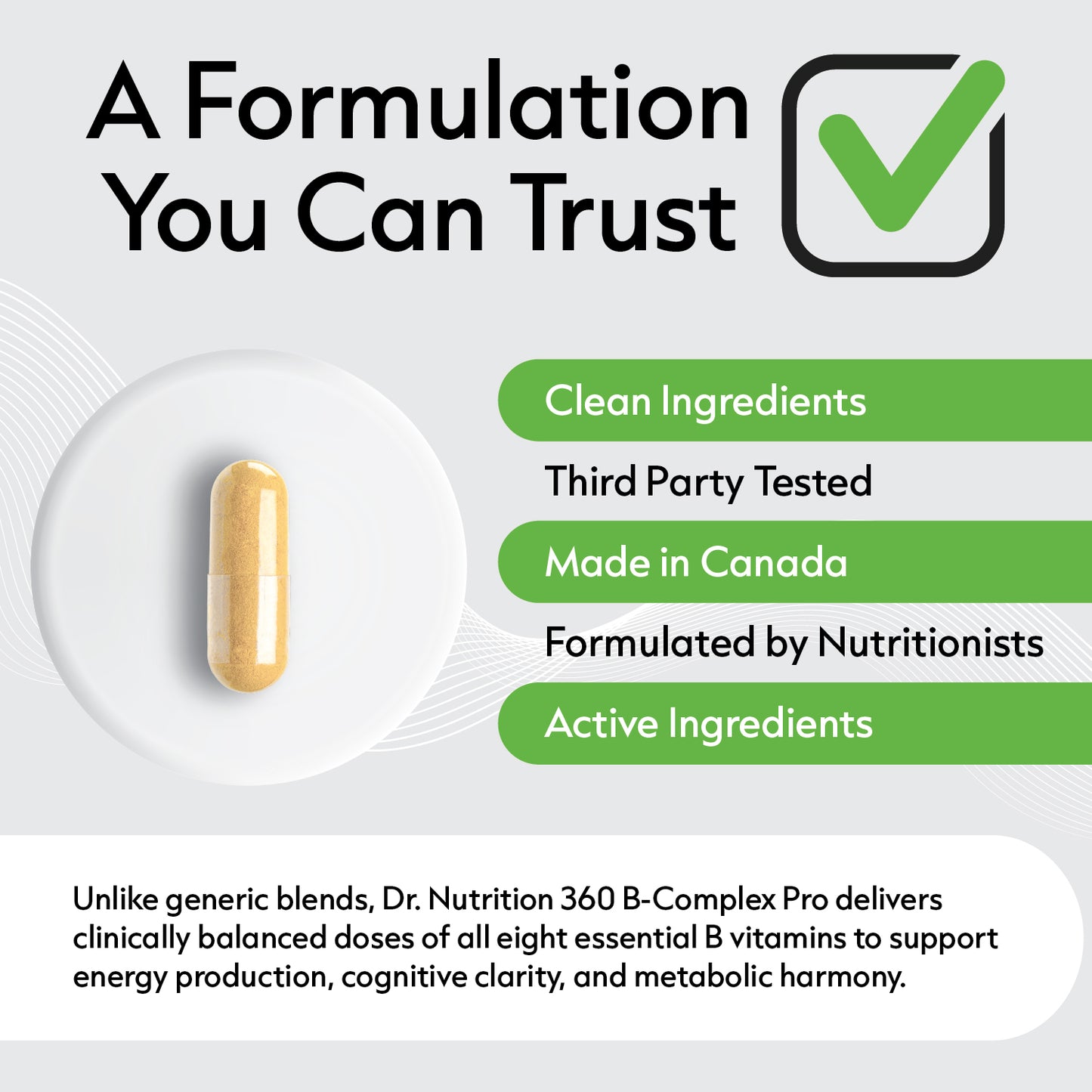 Vitamin B-Complex Pro 90 Veggie Capsules