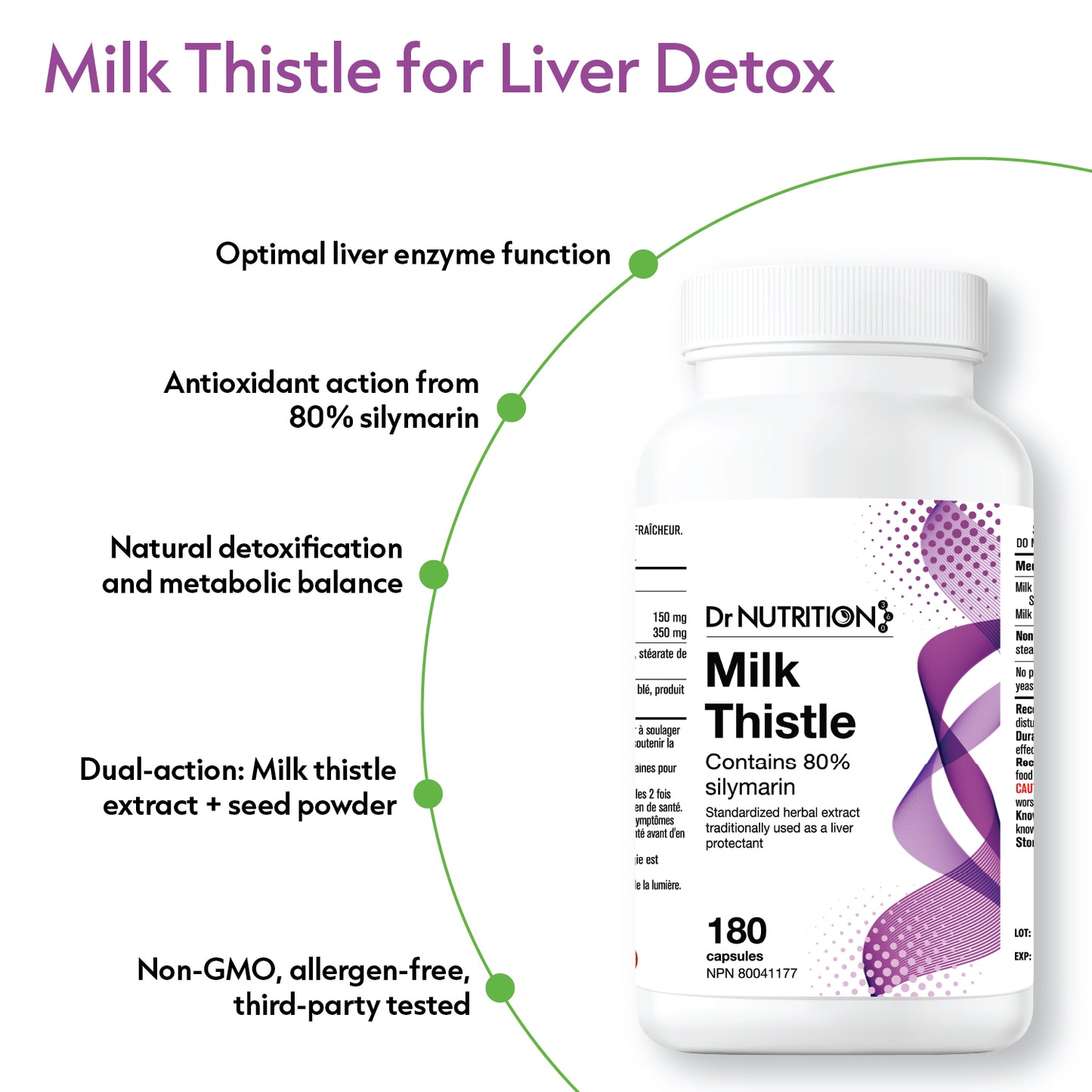 Milk Thistle 500mg 180 Capsules