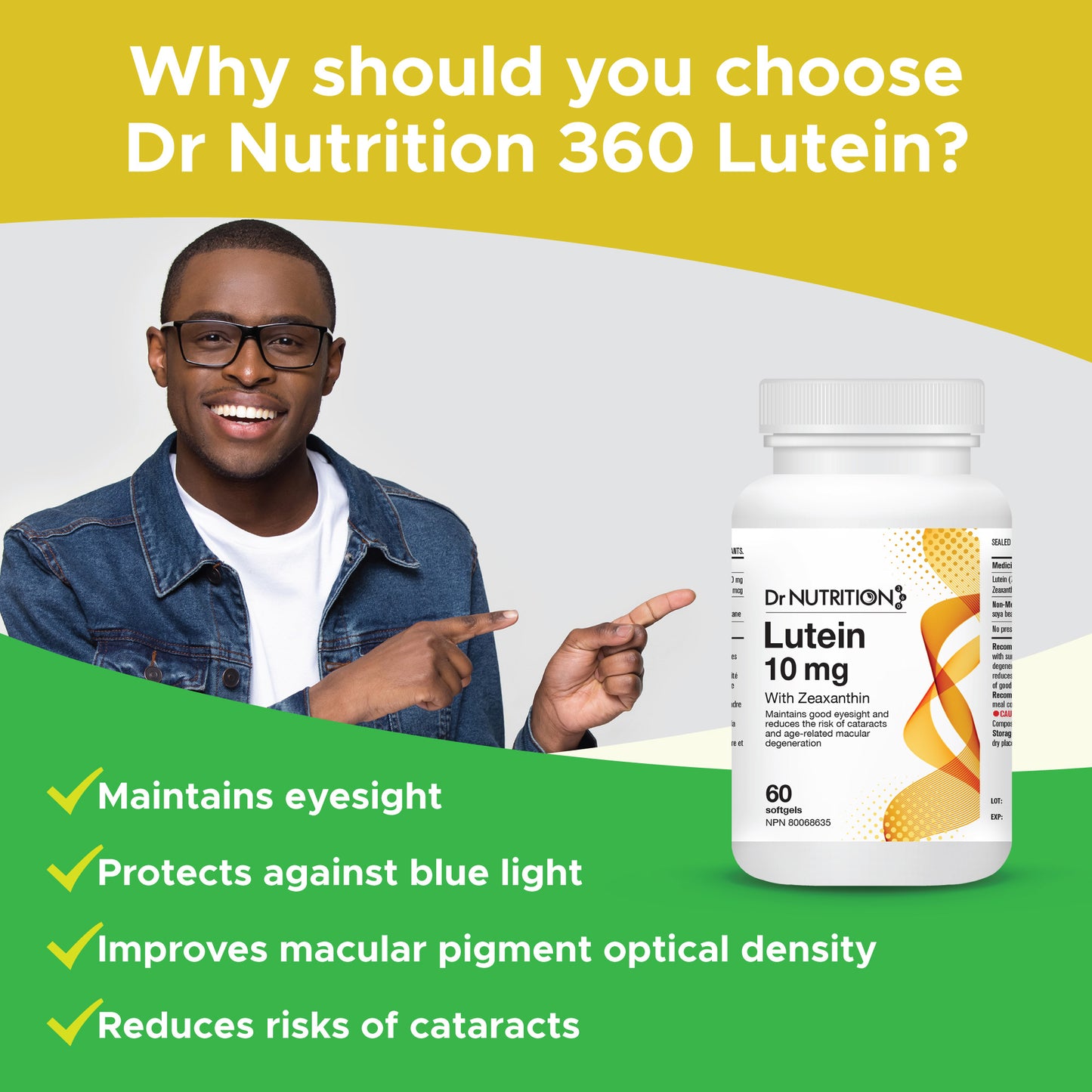 Lutein 10mg 60 Softgels