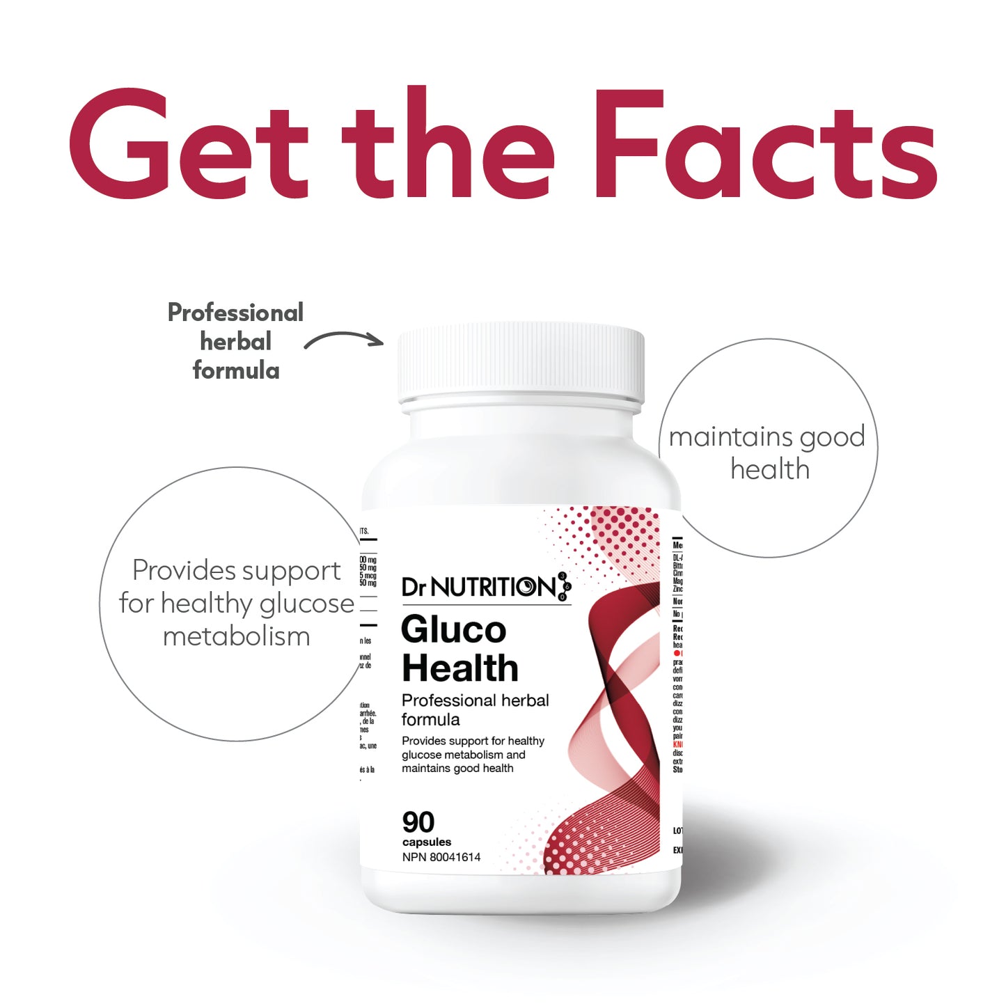 Gluco Health 500mg 90 Capsules