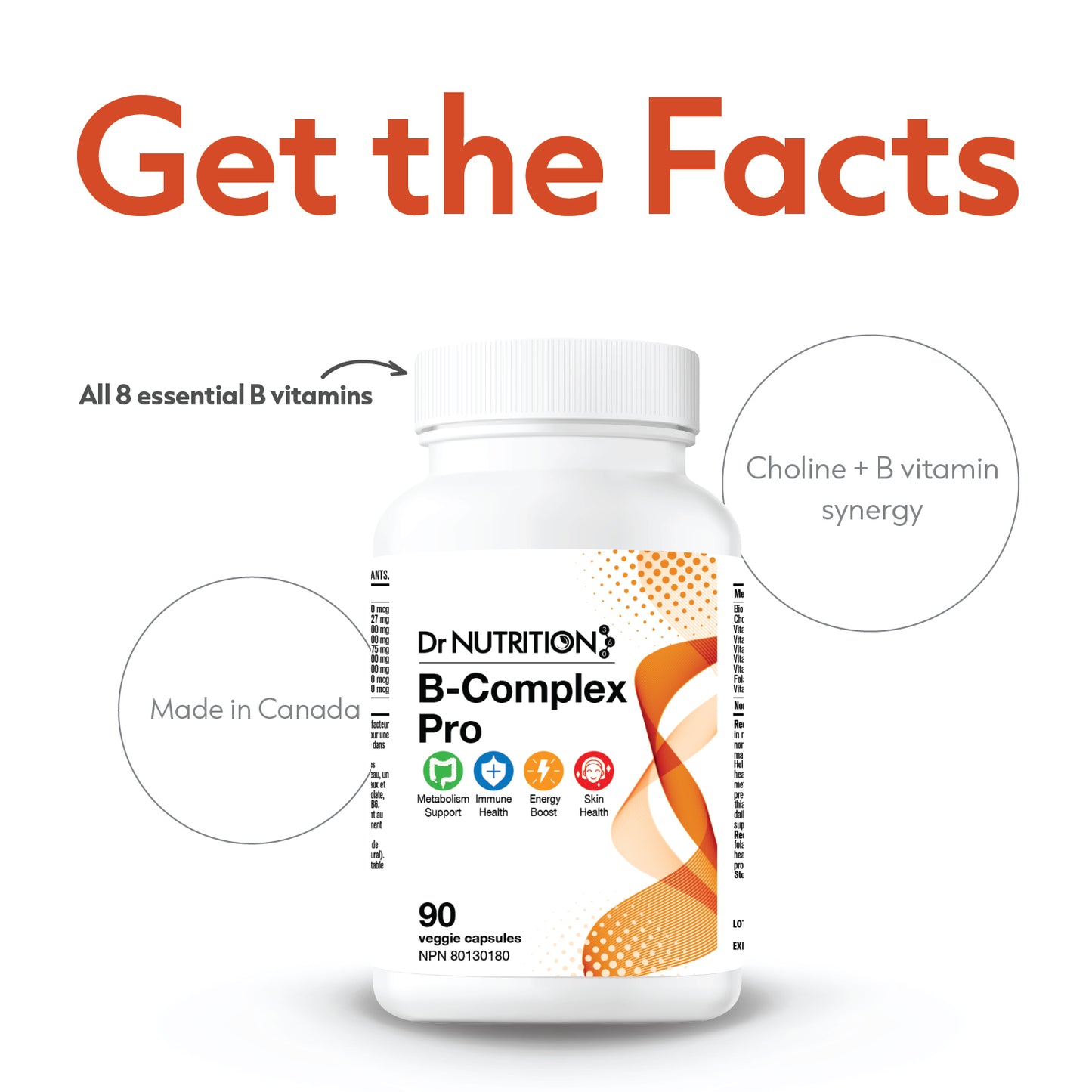 Vitamin B-Complex Pro 90 Veggie Capsules