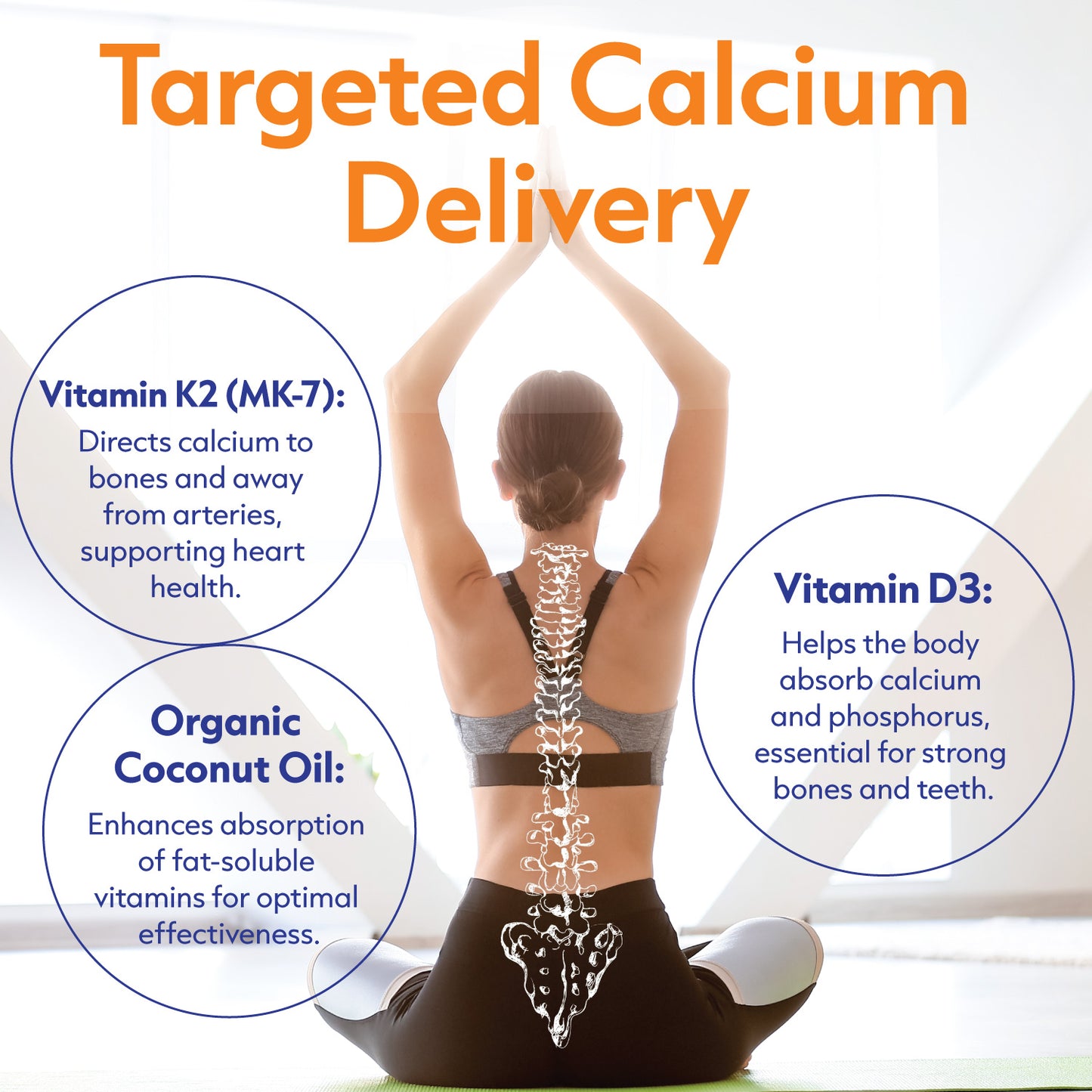 Vitamin D3+K2 120 Softgels