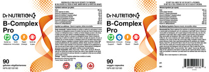 Vitamin B-Complex Pro 90 Veggie Capsules