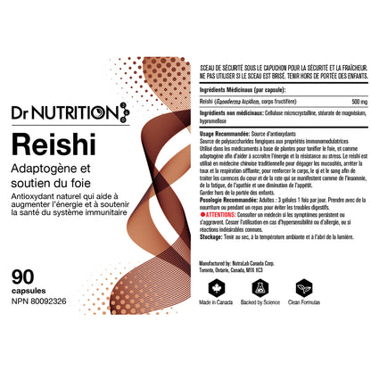 Reishi Mushroom 500mg 90 Capsules